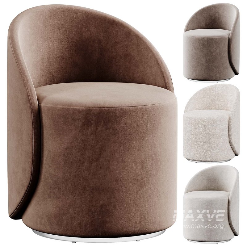 Nordic vanity stool by Charmydecor - Image 1