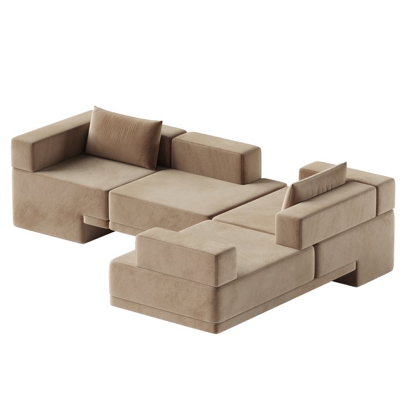 Sarsen 3 Seater Chaise Sectional - Image 3