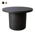 Charleily Pedestal Wood Round Coffee Table - Thumbnail 4