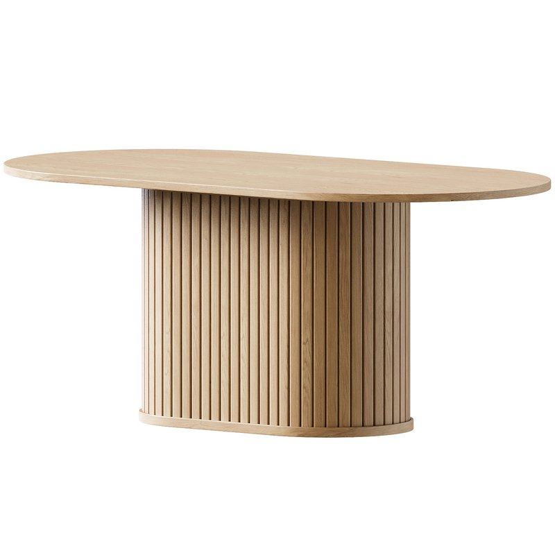 Iris Oval Dining Table - Image 5