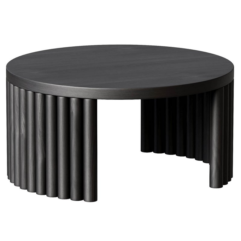 Guadua rounded coffee table - Image 3