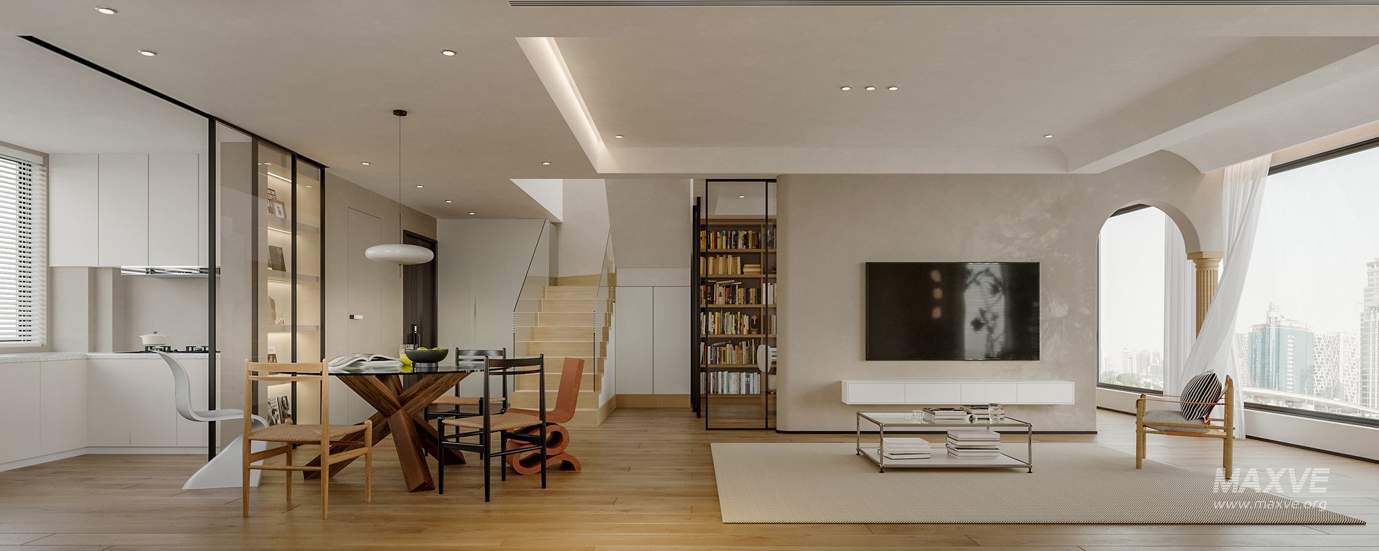 Living Room Dining Room Office - Image 5