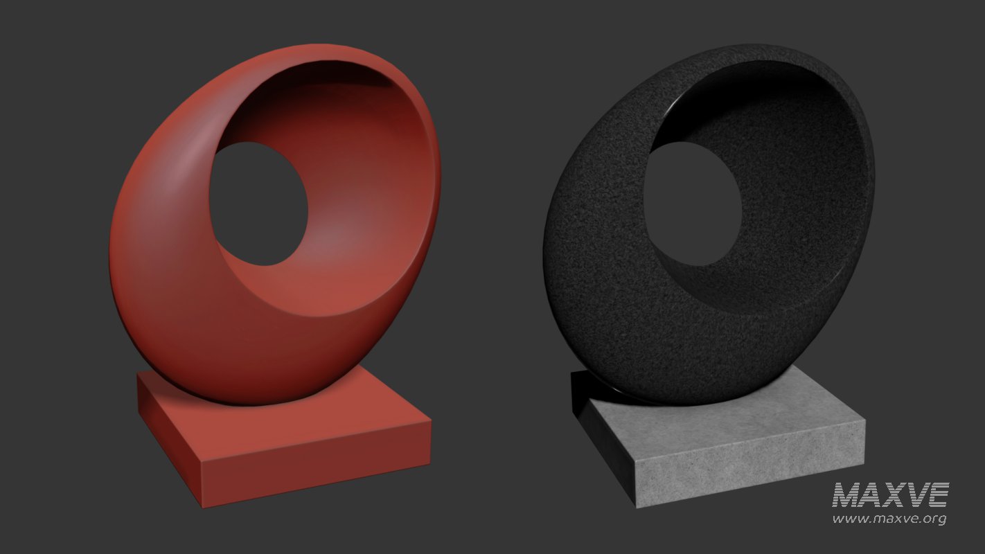 Abstract stone sculpture - Image 7