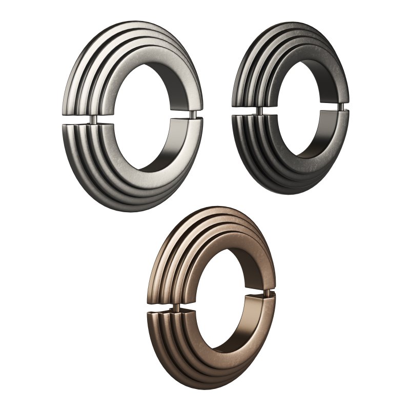 Black Radiator Pipe Flanges Aluminum Escutcheon Ring Plate - Image 7