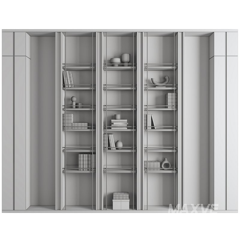 Wooden Rack Glass Decor - Image 2