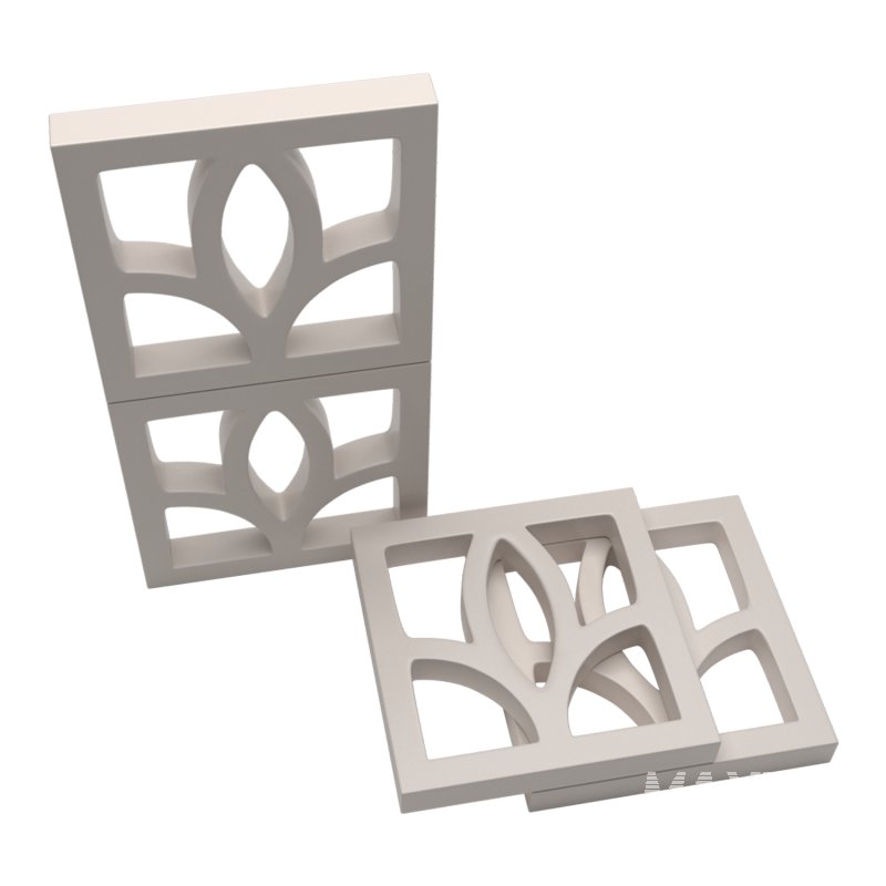 Breeze Block Wall Concrete - Image 2