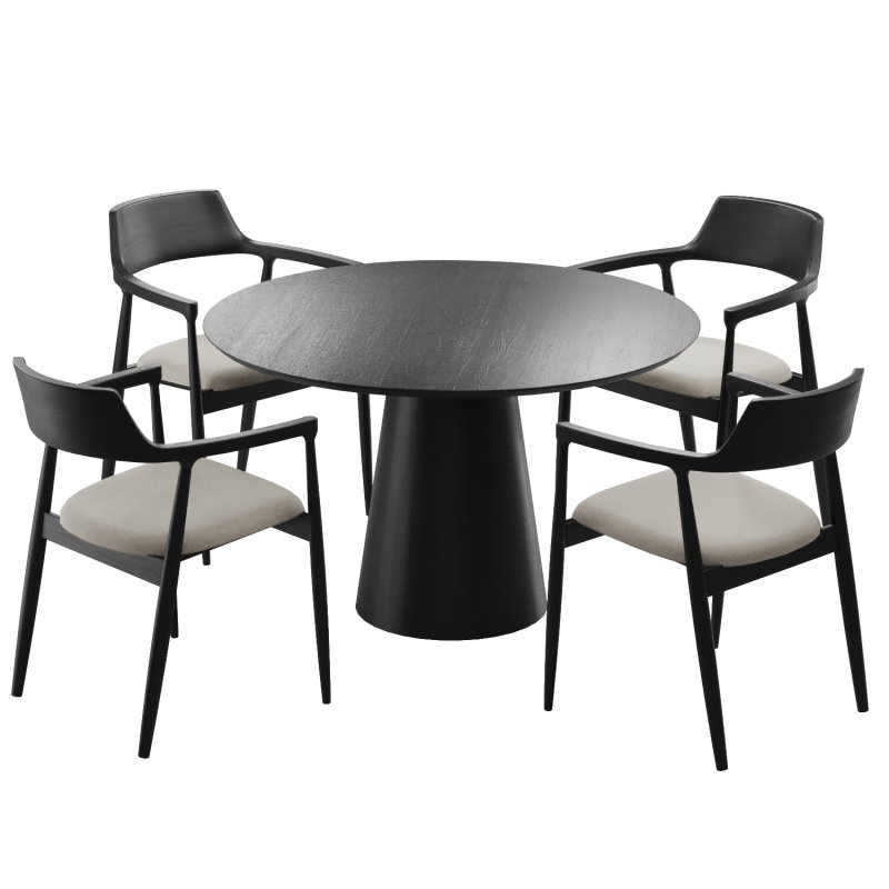 Dinning chair and table224 - Image 3