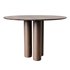 Gunnar Round Wood Dining Table - Thumbnail 4
