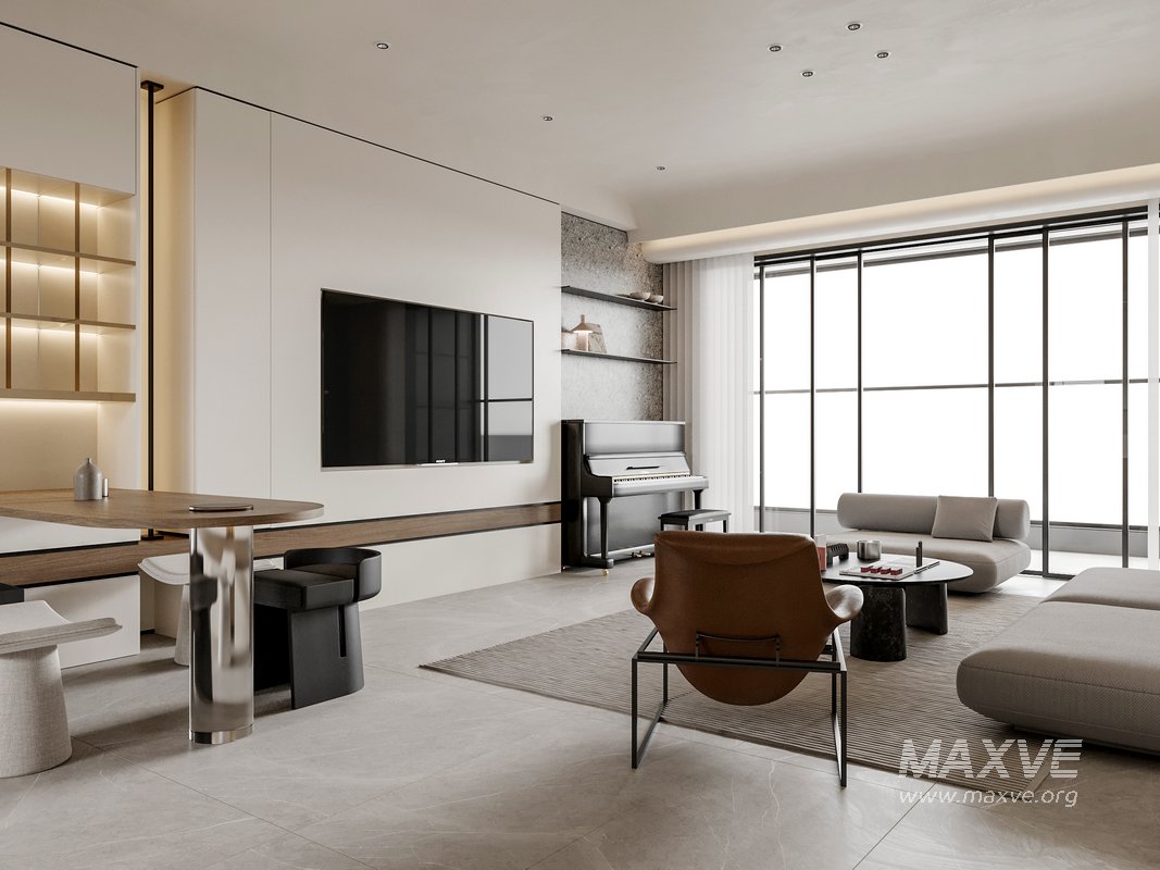 Living Room Dining Room Kitchen - Image 3