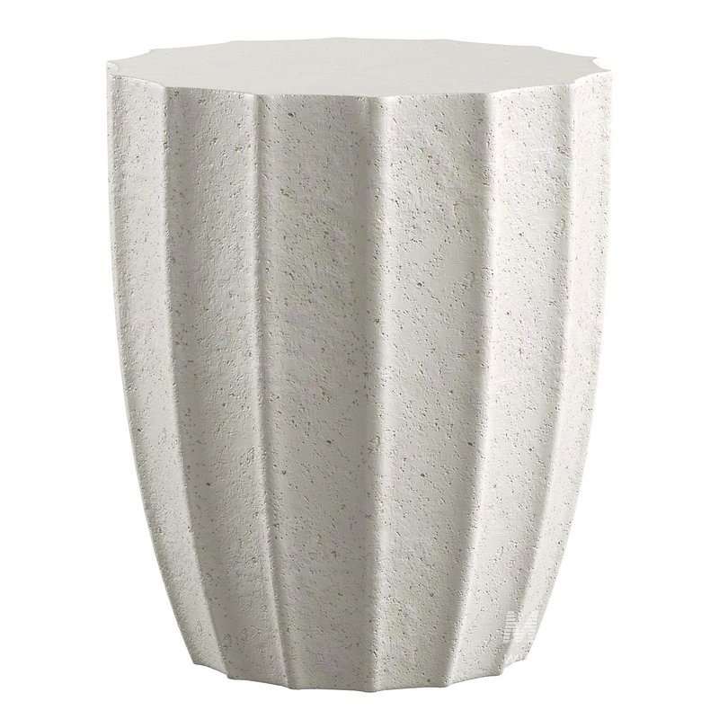 Milhouse Concrete Outdoor Side Table - Image 3