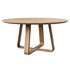 Russo Round Dining Table 160cm – Oak - Thumbnail 1