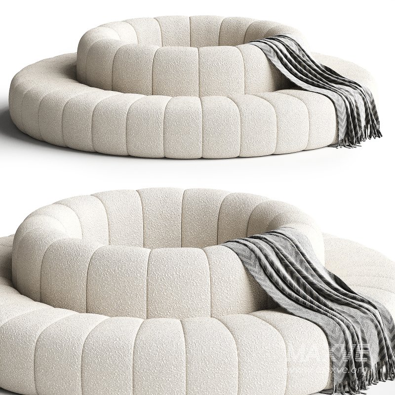 BOB | Curved sofa By Bla Station - Image 3