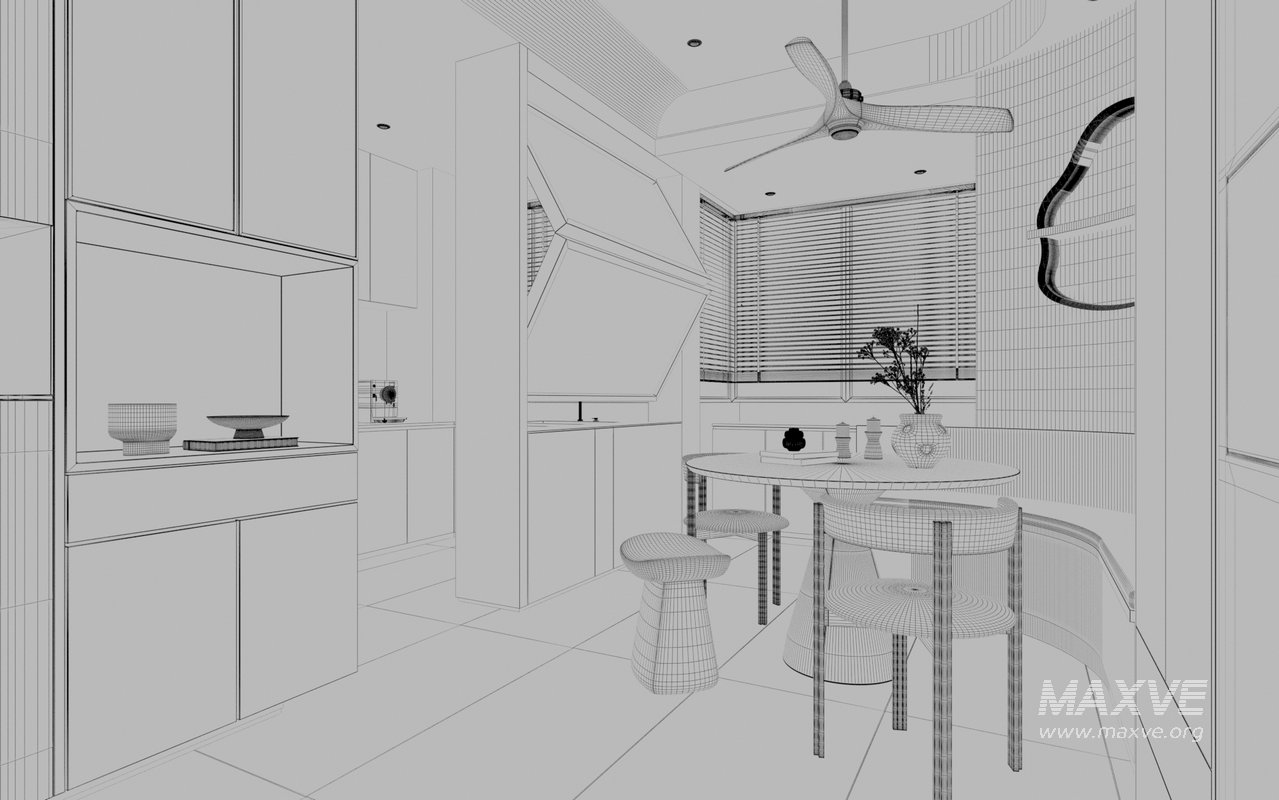 Living Room Dining Room Kitchen - Image 6