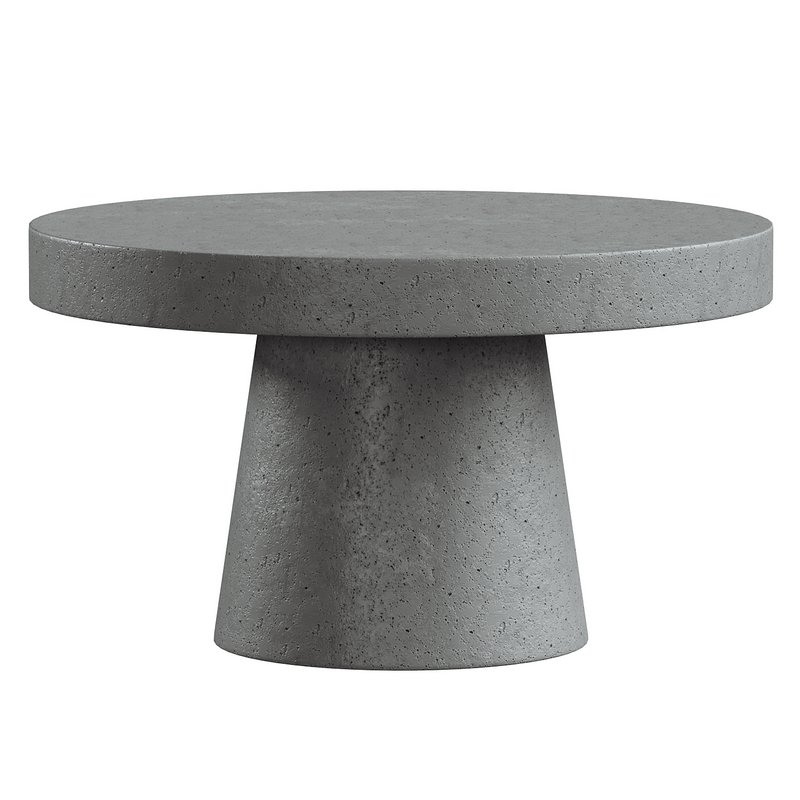 Prevelly Concrete Round Coffee Table - Image 2