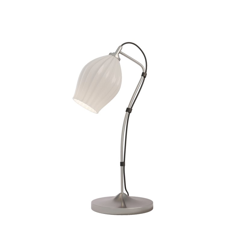 Ceramic Ribbed Table Lamp - Image 2