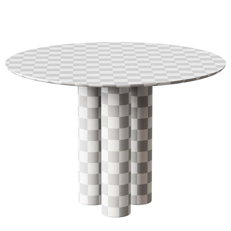 Gunnar Round Wood Dining Table - Image 1