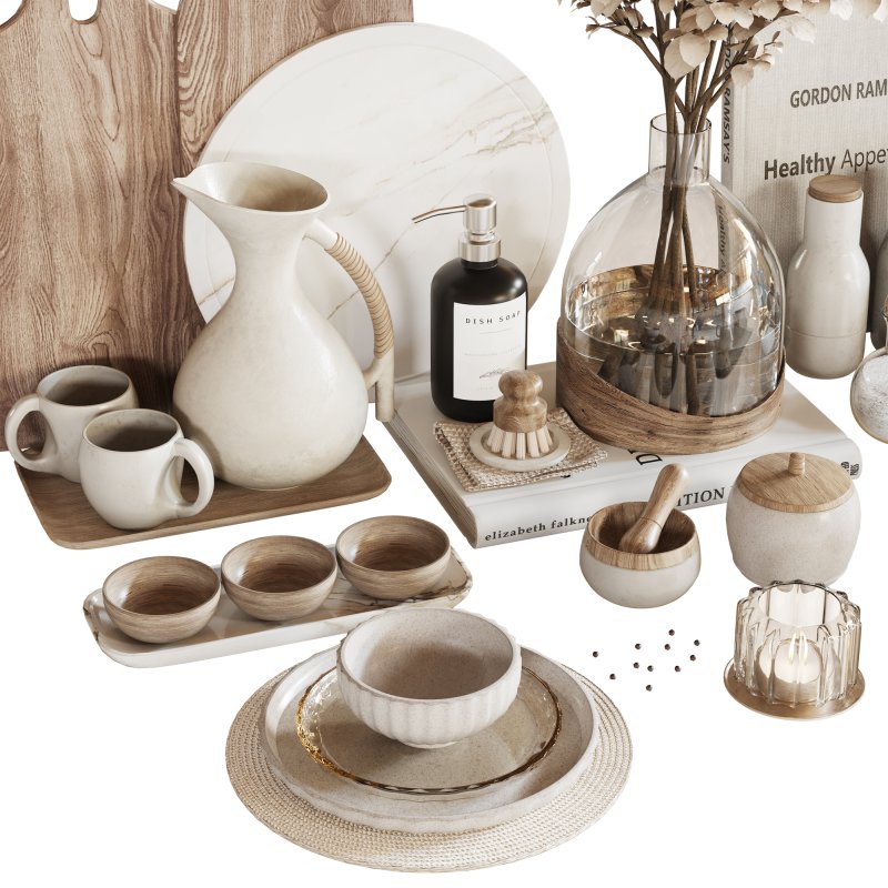 Kitchen Set 017 - Image 2