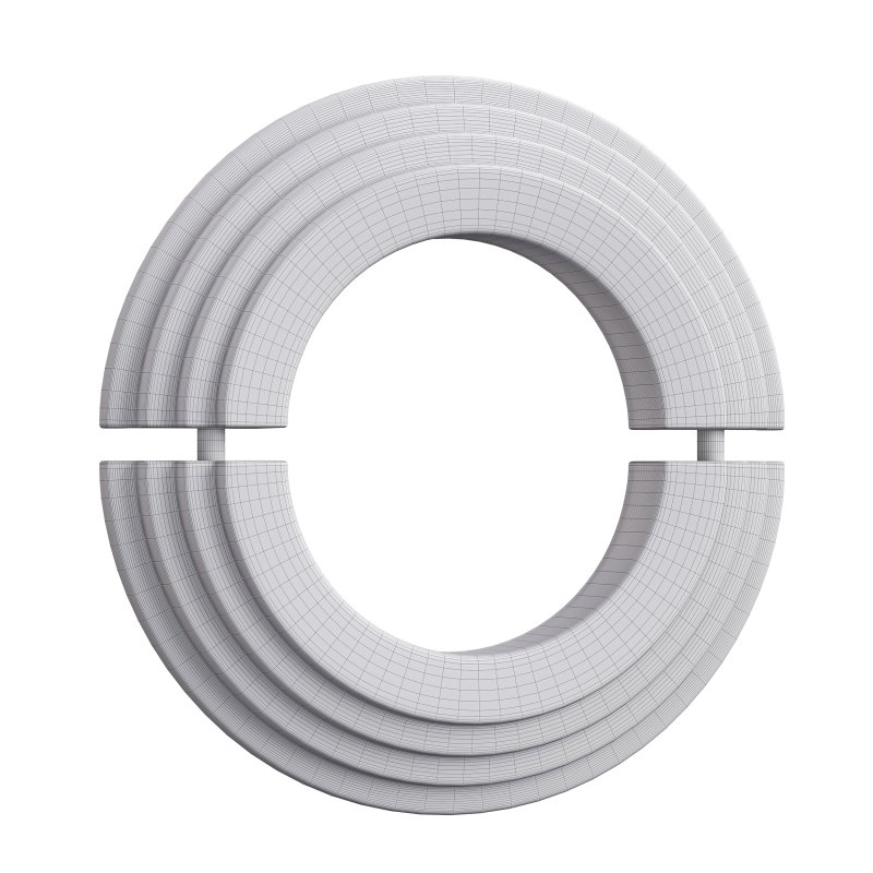 Black Radiator Pipe Flanges Aluminum Escutcheon Ring Plate - Image 13