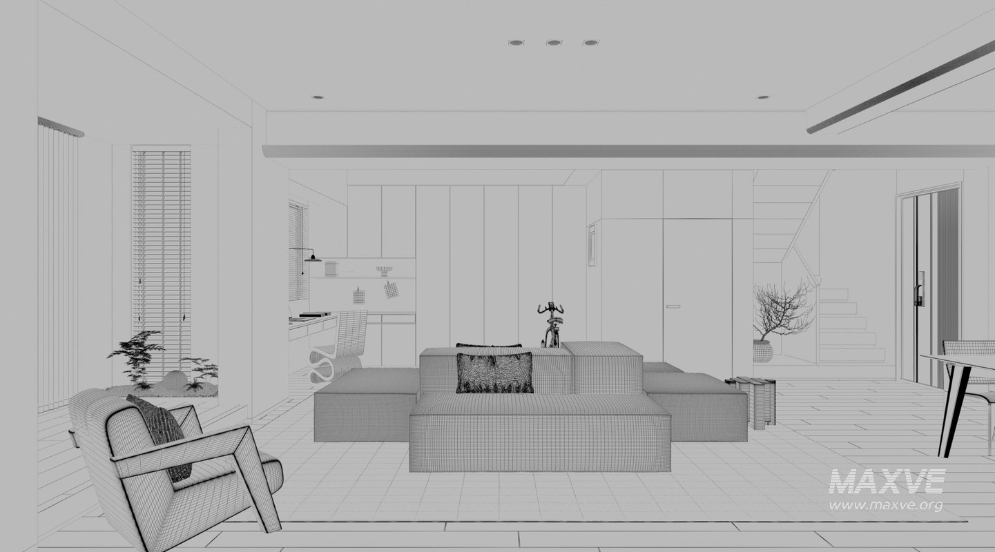 Living Room Dining Room Kitchen - Image 2