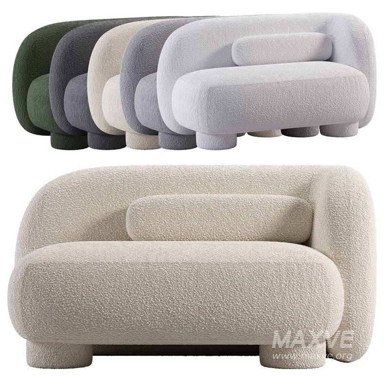 Koto Daybed Cozy Ivory - Image 1