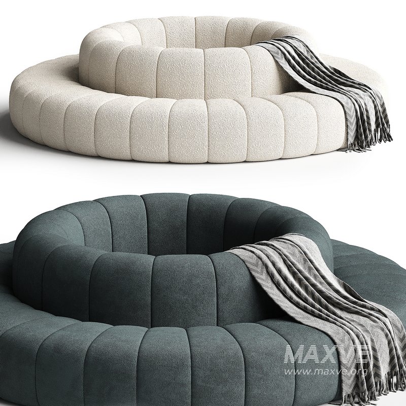 BOB | Curved sofa By Bla Station - Image 1