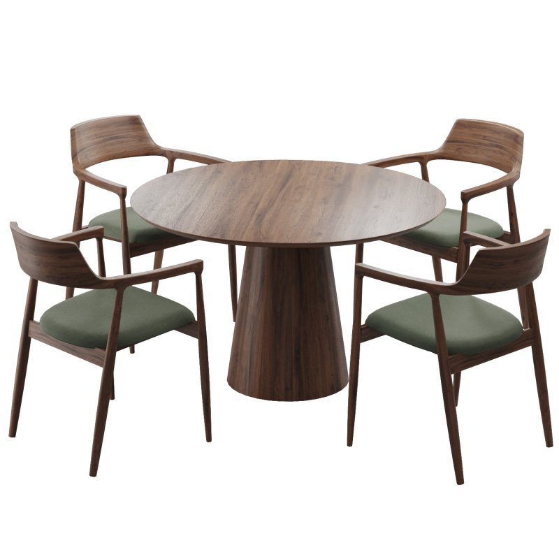 Dinning chair and table224 - Image 4