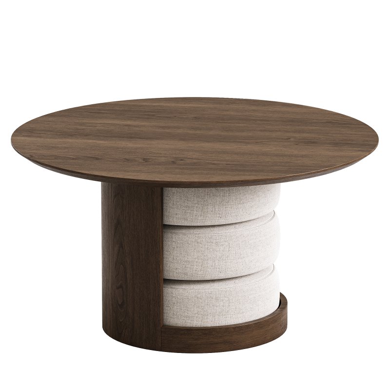 Mette Coffee Table with Stools - Image 3
