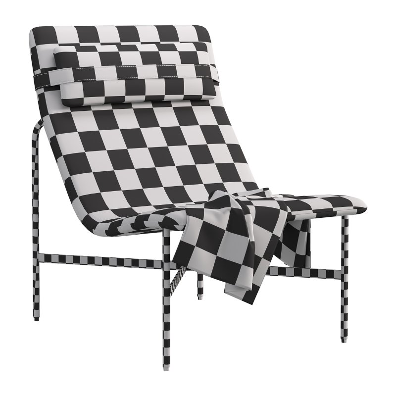 Deep Thoughts Leather Lounge Chair - Image 7