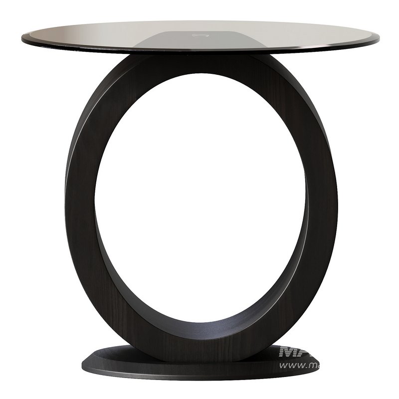 Austina Glass Top End Table - Image 2