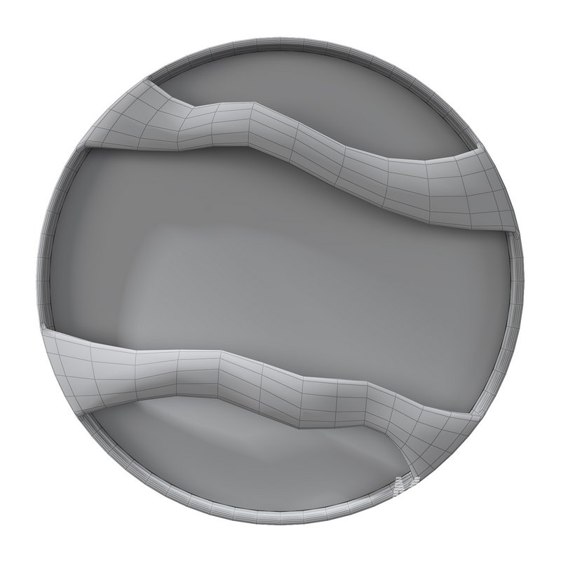 Walnut Wood Mirror Wall Decor - Image 3