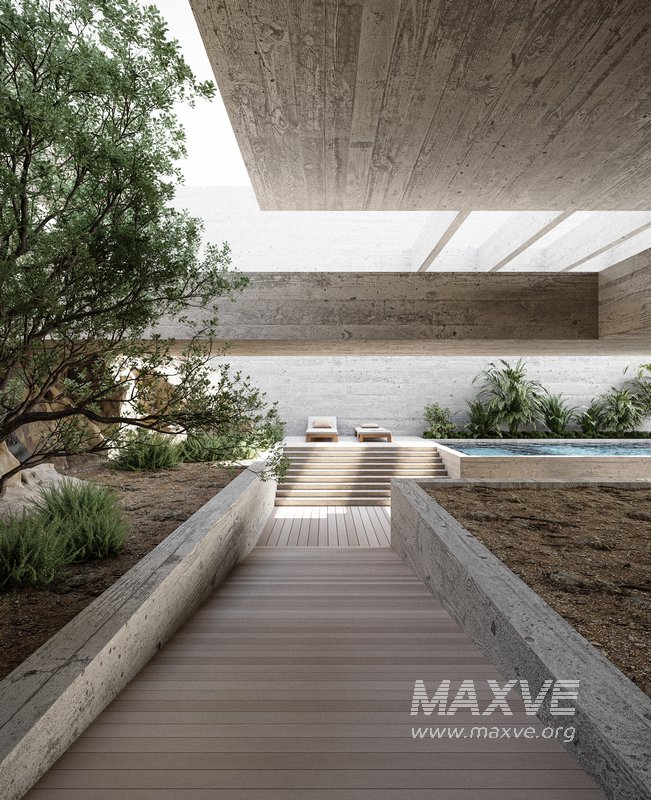 courtyard garden Swimming pool - Image 2