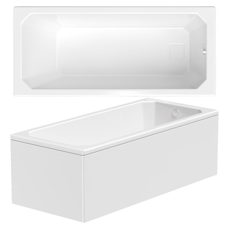 Acrylic bathtub DIWO Elista - Image 1