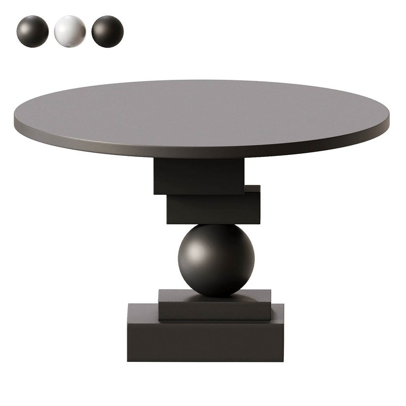 Artist Dining Table – Coffee - Image 6