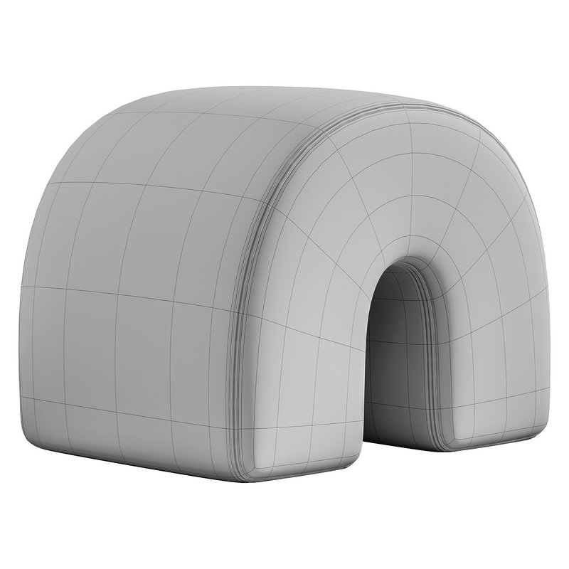 Wave Pouf - Image 1