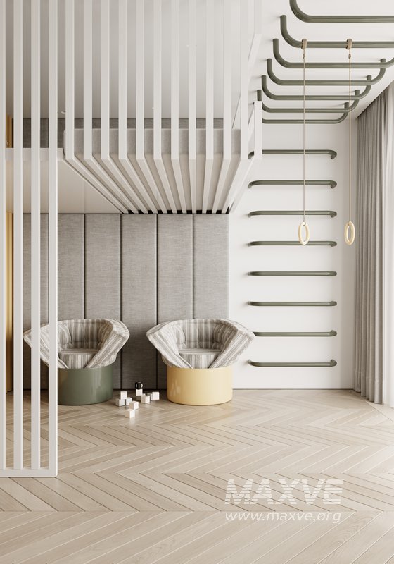 Children Bedroom interior scenes - Image 11