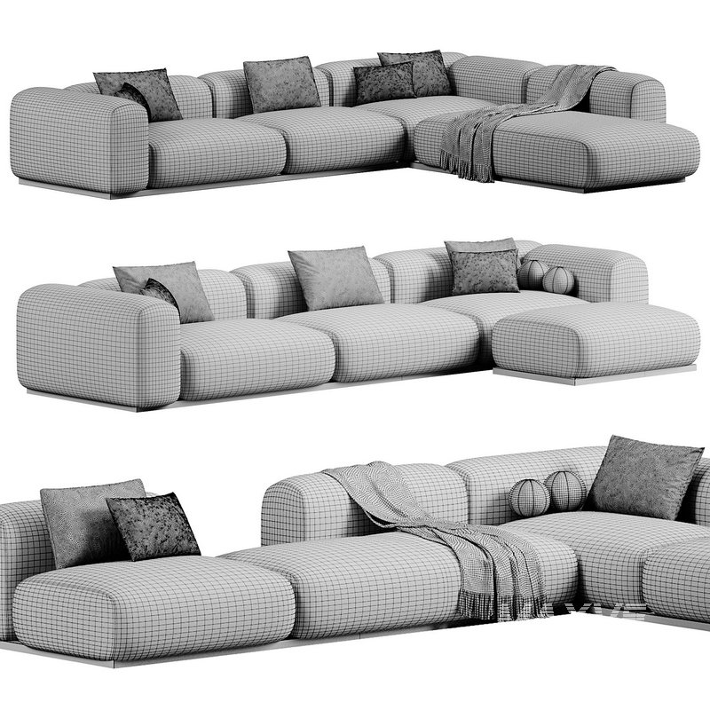 Mahe Sectional Sofa By Braid - Image 5