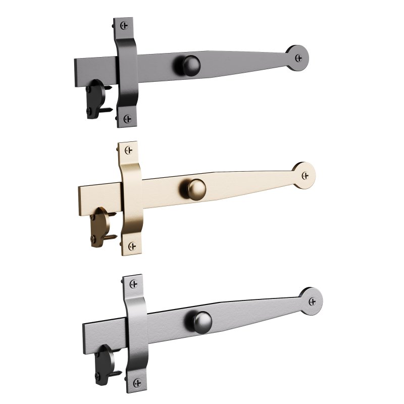 Cast Iron Gate Latch Bar Catch - Image 5