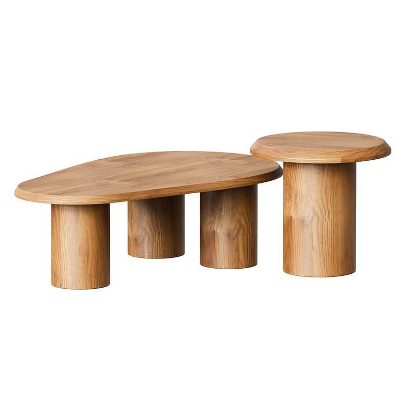 Columns Nesting Coffee Table Set - Image 4
