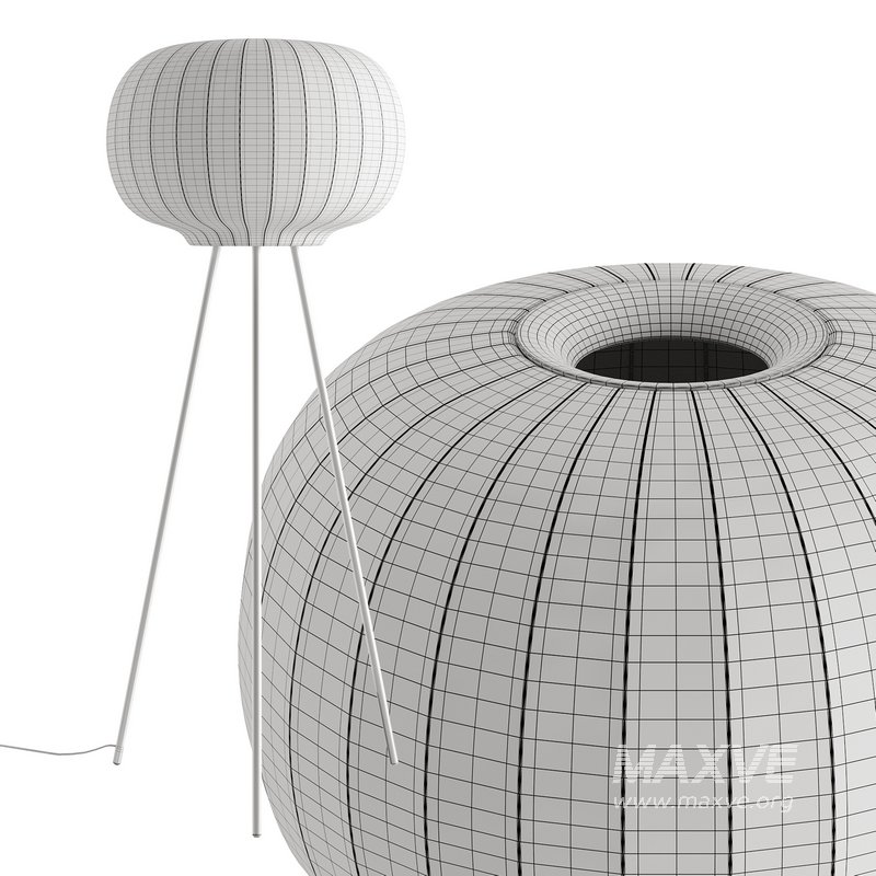 581 Paper Floor Lamp by VIPP - Image 5