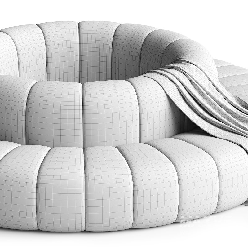 BOB | Curved sofa By Bla Station - Image 2