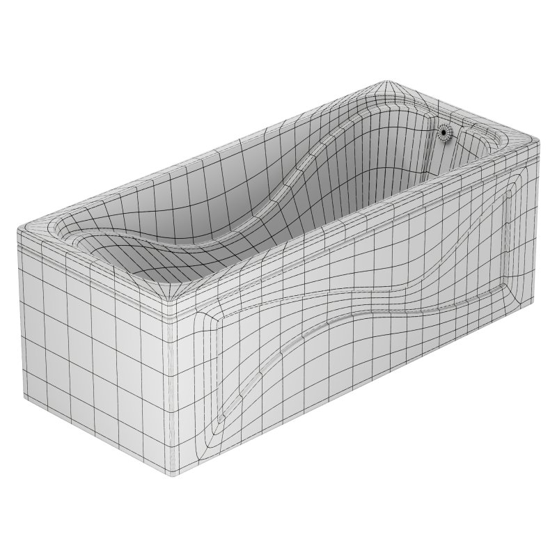 Acrylic bath DIWO Samara - Image 5