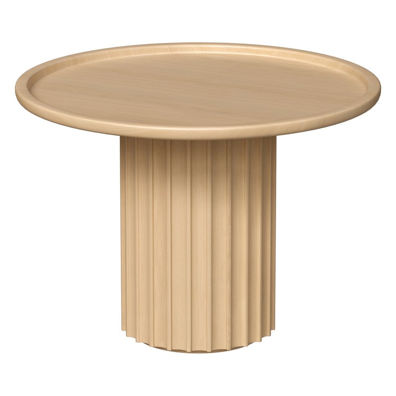 Round Ash Coffee Table - Image 3