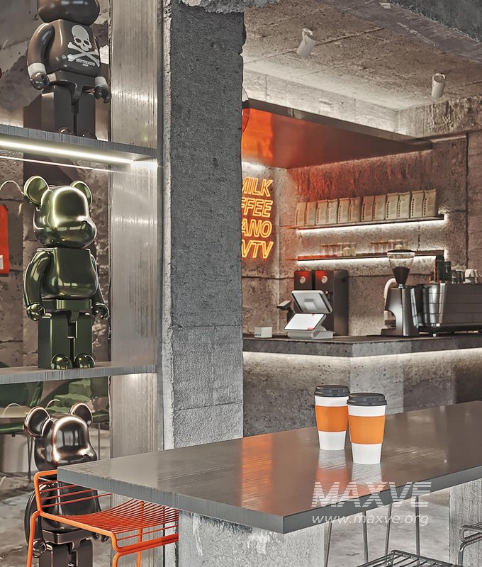 coffee shop cafe restaurant - Image 2