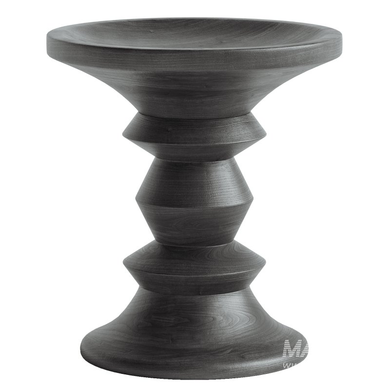 Eames Turned Stool Shape C - Image 3