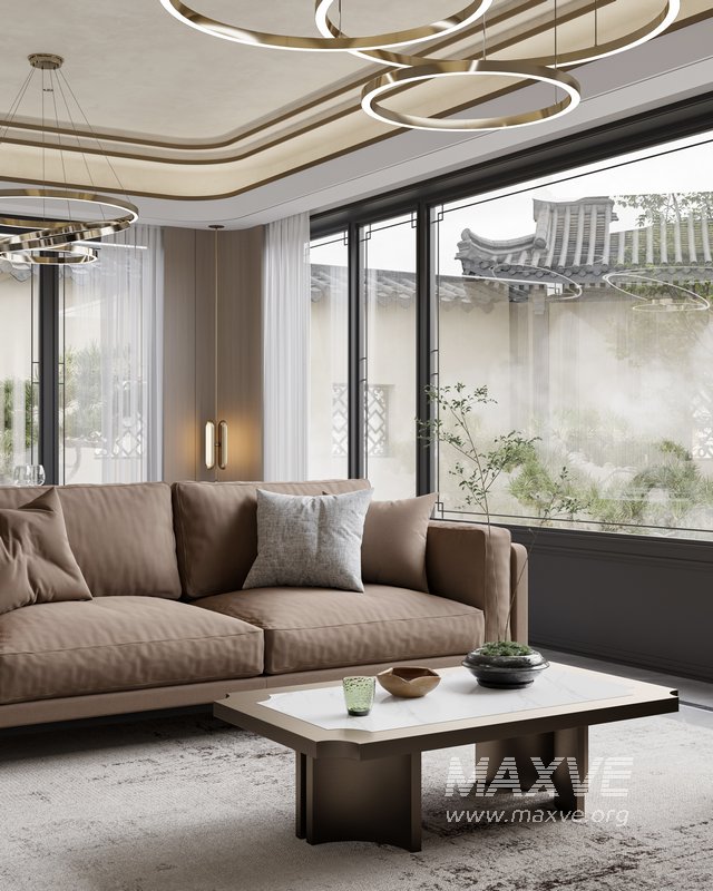 Chinese Living Room Dining Room - Image 5