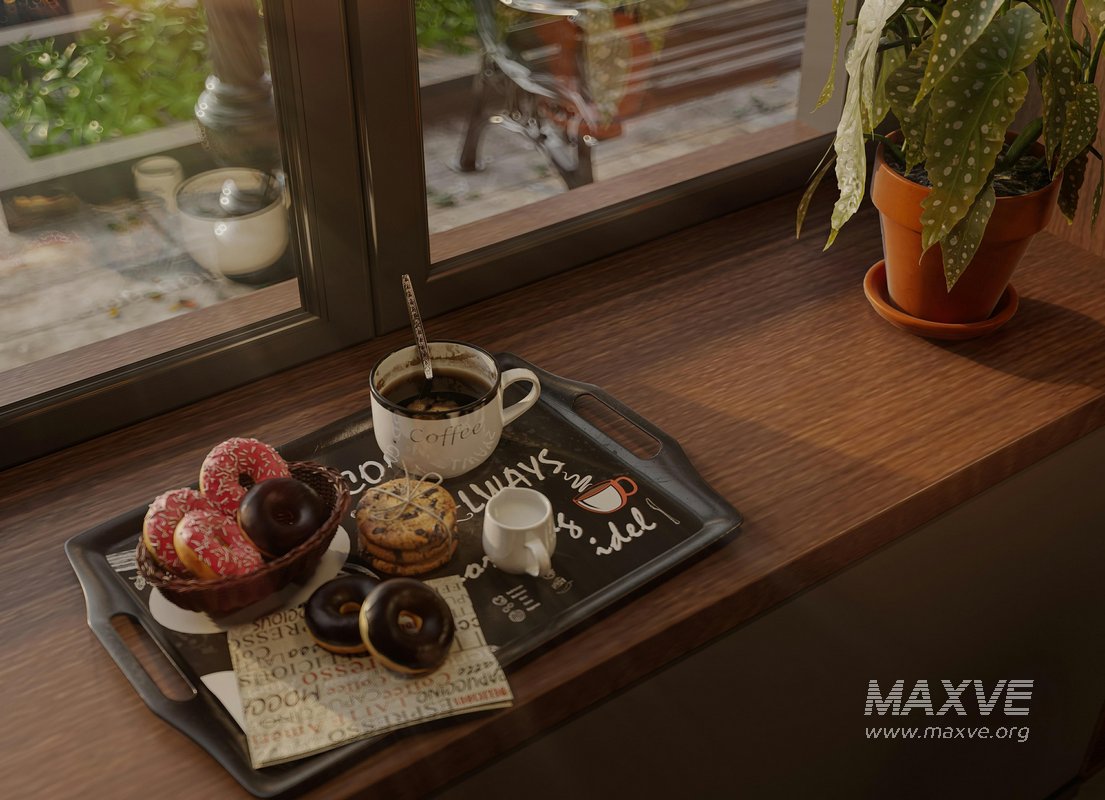 coffee shop cafe - Image 7