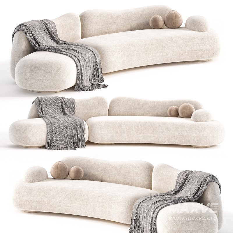 WAVE SOFA 2 MODULES BY EMMA - Image 2