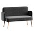 velvet sofa - Thumbnail 4