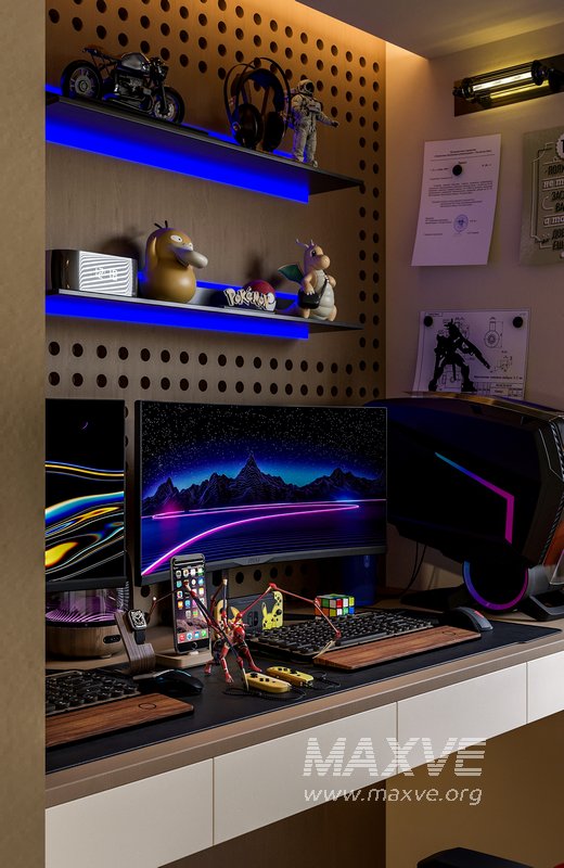 gaming room office - Image 3