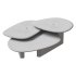 Low marble coffee table for living room - Thumbnail 2